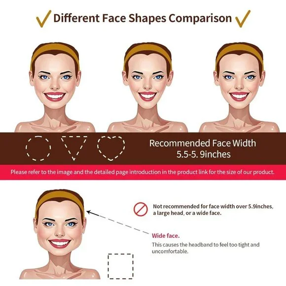 Wide Acetate Headband Women Tortoise No Slip Comfortable Hair Accessory - Picture 3 of 9